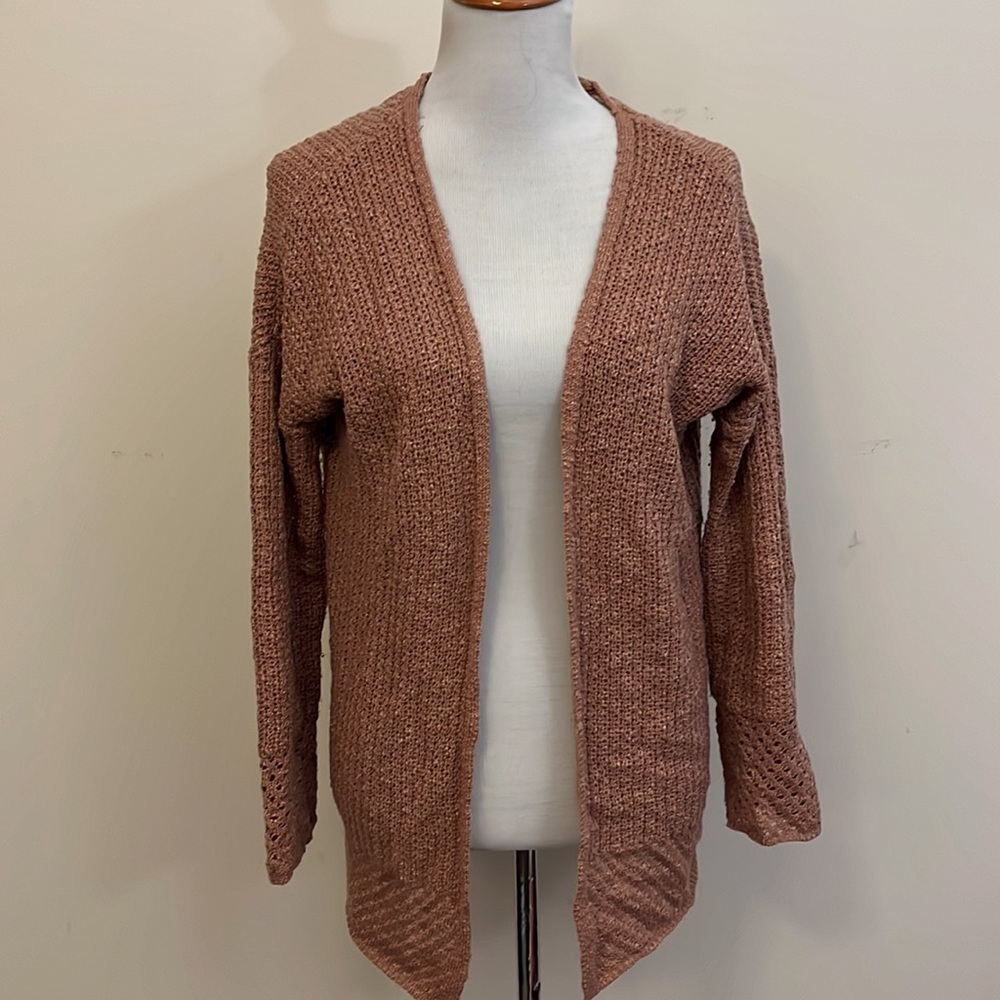 Altar’d State Dusty Rose Cardigan Size Large